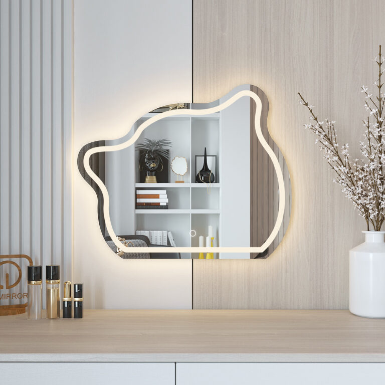 gương led đầu gấu
